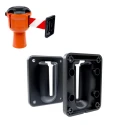 Skipper Black Safety Barrier Wall Receiver Clip 80mm Length W/Receiver01