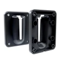 Skipper Black Safety Barrier Wall Receiver Clip 80mm Length W/Receiver01
