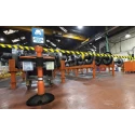 Skipper Orange Safety Barrier Plastic Dispenser 230mm x 230mm x 262mm Disp01-O