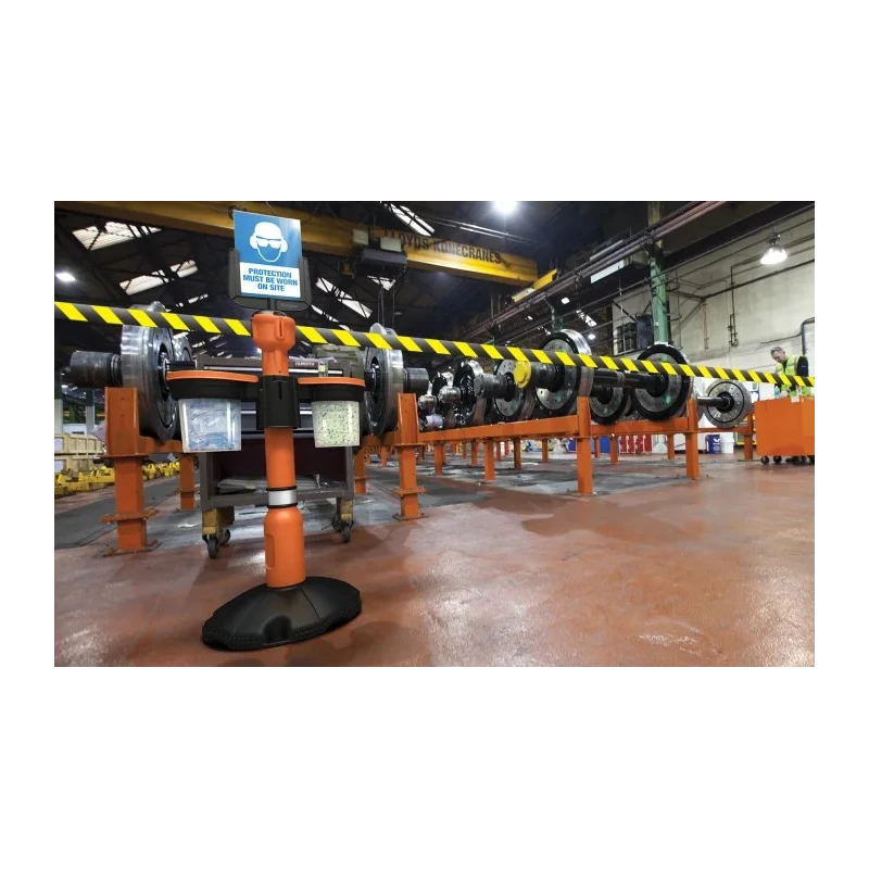 Skipper Orange Safety Barrier Plastic Dispenser 230mm x 230mm x 262mm Disp01-O