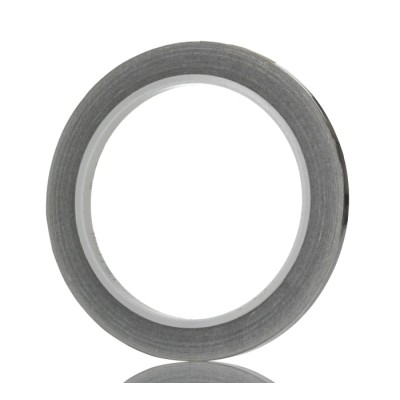 3M Conductive Metallic Tape 6mm x 16m Acrylic Adhesive Silver 130°C Max T11706
