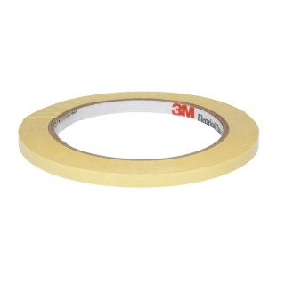 3M 3M™ 56 Yellow Polyethylene Terephthalate Electrical Tape 6mm x 66m T566