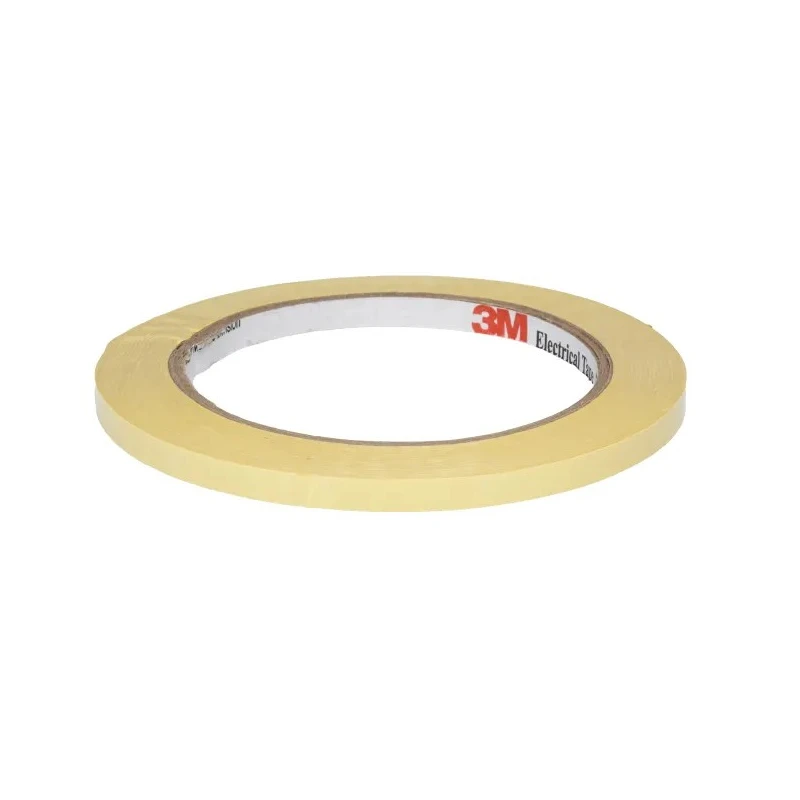 3M 3M™ 56 Yellow Polyethylene Terephthalate Electrical Tape 6mm x 66m T566