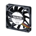Sanyo Denki San Ace 9GA Series Axial Fan 12V DC 3.24W 6200 RPM 37 m³/h 60 mm 10 mm 9GA0612G9001