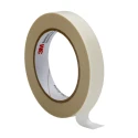 3M Scotch 69 Cloth Tape White Glass Cloth Backing 30mm x 33m Silicone Adhesive Heat Resistant up to 200°C T6930