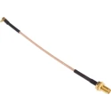 Cinch 415 Series RG316 Coaxial Cable 50 Ω 250V AC Terminated Black 