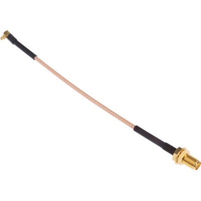 Cinch 415 Series RG316 Coaxial Cable 50 Ω 250V AC Terminated Black 