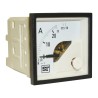 Sifam Tinsley DE Analogue Panel Ammeter 100 A AC, 0.5 % Moving Iron EQ44-I1622N1CAW0ST