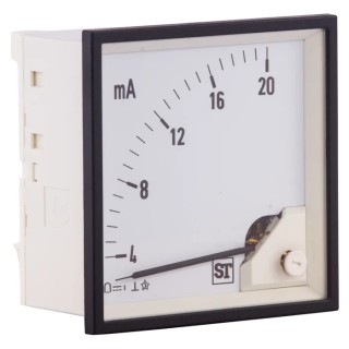 Sifam Tinsley Sigma Analogue Panel Ammeter 100 A DC 48 mm x 48 mm Moving Coil PQ44-I42S2N1CAW0ST