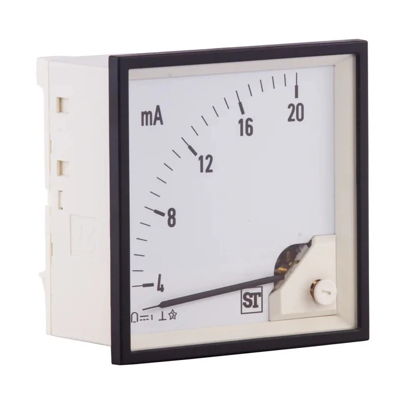 Sifam Tinsley Sigma Analogue Panel Ammeter 100 A DC 48 mm x 48 mm Moving Coil PQ44-I42S2N1CAW0ST