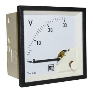 Sifam Tinsley Sigma Analogue Panel Ammeter 100 A DC Moving Coil PQ94-I12L2N1CAW0ST