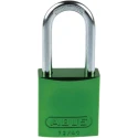 ABUS Key Aluminium Steel Safety Padlock Weatherproof 6.5 mm Shackle, 39 mm Body 43606