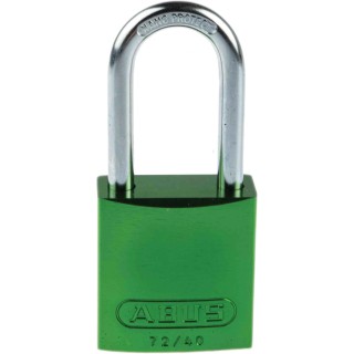 ABUS Key Aluminium Steel Safety Padlock Weatherproof 6.5 mm Shackle, 39 mm Body 43606