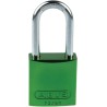 ABUS Key Aluminium Steel Safety Padlock Weatherproof 6.5 mm Shackle, 39 mm Body 43606
