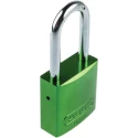 ABUS Key Aluminium Steel Safety Padlock Weatherproof 6.5 mm Shackle, 39 mm Body 43606