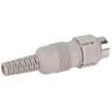 Hirschmann MAS 6 Pole Straight Standard DIN Plug DIN 45322, 4A Current, 34 V AC/DC, IP30, Screw Lock 930966517 MAS 6100