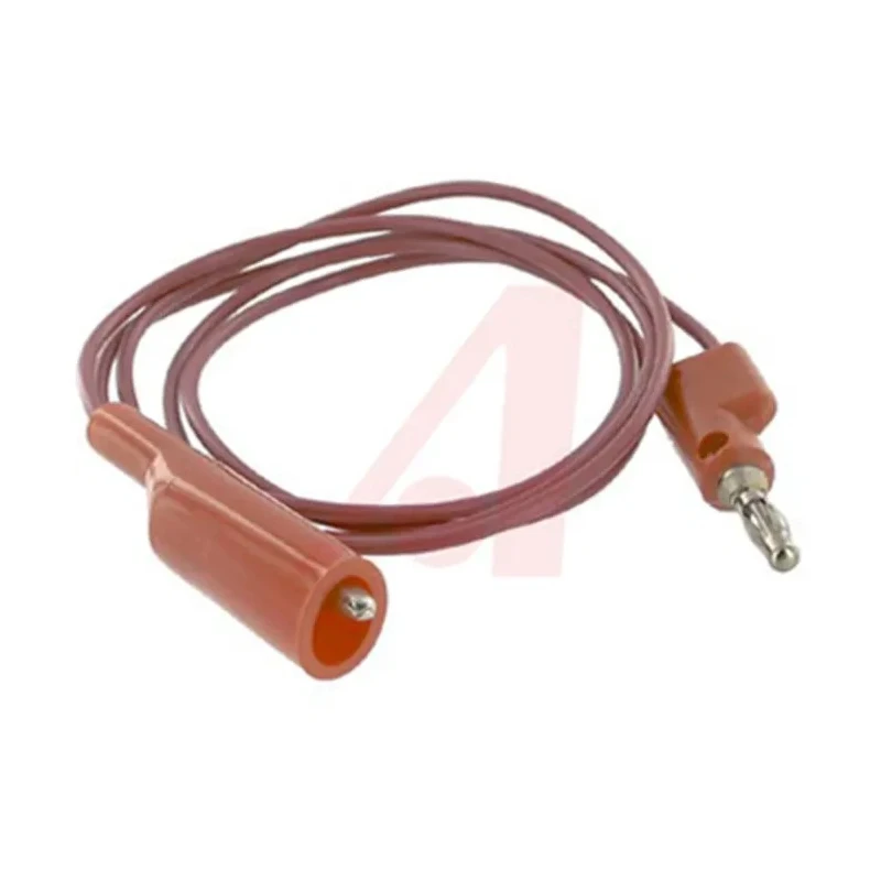 Mueller Electric Crocodile Clip Lead 10A, 300V, Red, 900 mm Lead Length BU-2030-A-36-2