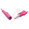 Mueller Electric Crocodile Clip Lead 10A, 300V, Red, 900 mm Lead Length BU-2031-A-36-2