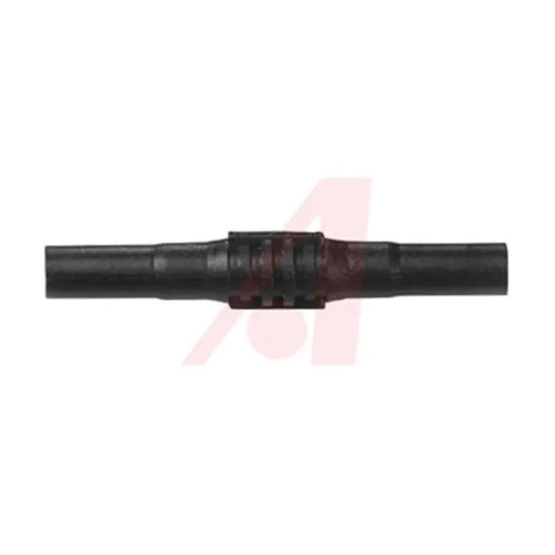 Mueller Electric Black Female Banana Coupler with Brass Contacts, Nickel Plated, 15A, 1kV BU-32601-0
