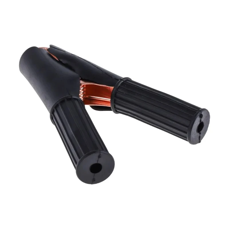 Mueller Electric Black Crocodile Clip, Beryllium Copper Plated Steel Contact, 50A Insulated BU-46A-0L