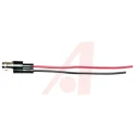 Mueller Electric BNC Test Lead, 500V AC, Red and Black, 200 mm Lead Length BU-P4969
