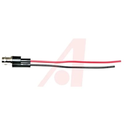 Mueller Electric BNC Test Lead, 500V AC, Red and Black, 200 mm Lead Length BU-P4969