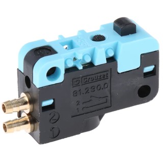 Crouzet Plunger Pneumatic Manual Control Valve 81 Series 2.5 mm Port, 3/2 Valve Function, 8 bar Maximum Pressure 81290001