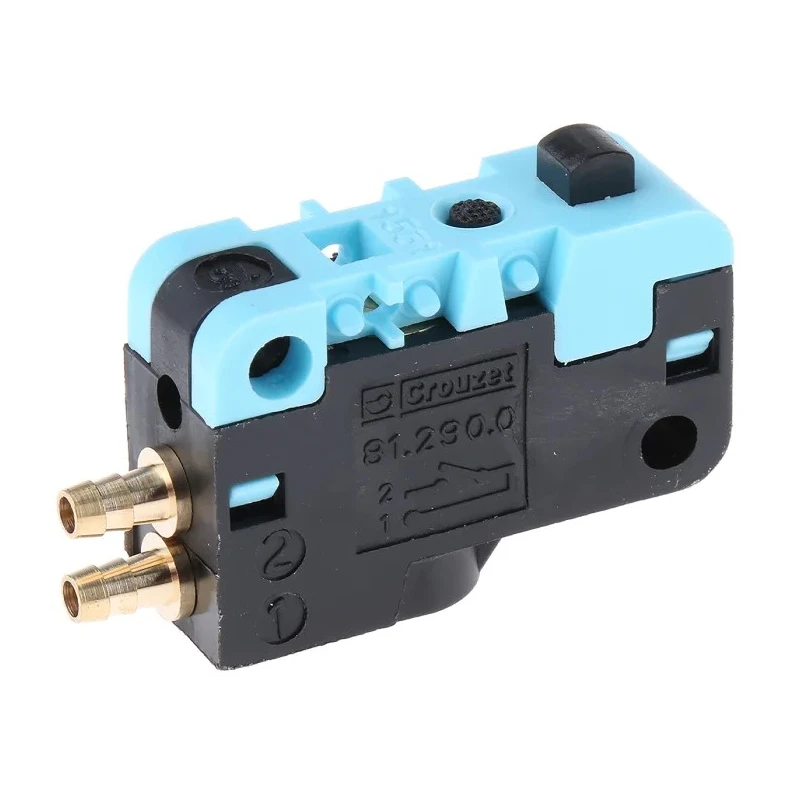 Crouzet Plunger Pneumatic Manual Control Valve 81 Series 2.5 mm Port, 3/2 Valve Function, 8 bar Maximum Pressure 81290001