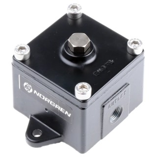 Norgren Pneumatic Timer 2 to 10 Bar Operating Pressure Range 0.2 to 0.4 Sec Duration, Series 04 04043102000
