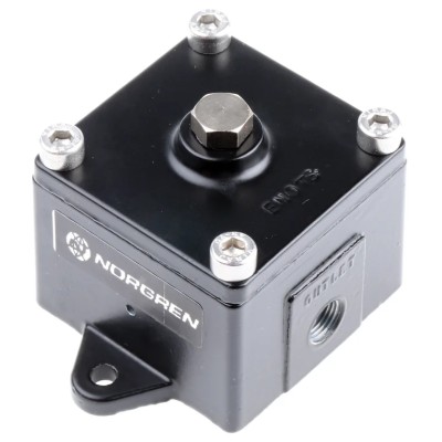 Norgren Pneumatic Timer 2 to 10 Bar Operating Pressure Range 0.2 to 0.4 Sec Duration, Series 04 04043102000