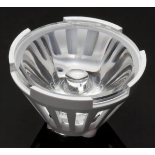 Ledil Crystal Series LED Lens 4.4 ° Round Beam Diameter 49.7mm Height 28.7mm FCN13552_CRYSTAL-RS