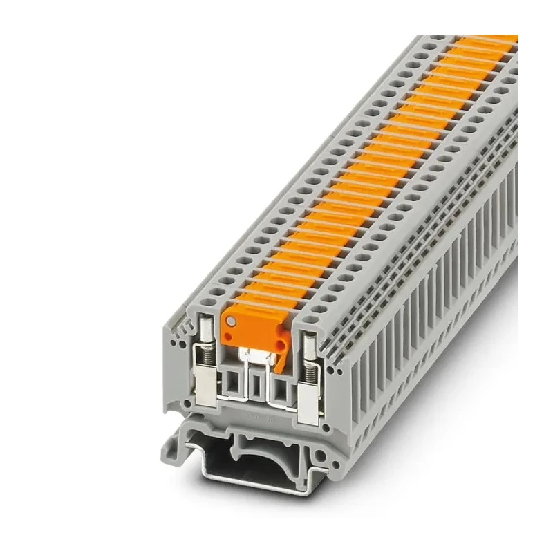 Phoenix Contact MTK-P/P MIT SPERRE Series Knife Disconnect Terminal Block Grey, 0.2 mm² to 4 mm², 1-Level, Screw 3104107