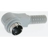 Hirschmann MAWI 5 Pole Right Angle Standard DIN Plug, DIN 41524, 4A, 34 V AC/DC, IP30, Screw Lock 932909117 MAWI 5100 S