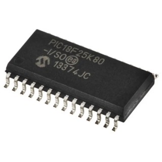 Microchip 8-bit PIC Microcontroller 64 MHz 32kB FLASH 28-Pin SOIC PIC18F25K80-I/SO