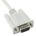 Roline Male D-Sub 9-Pin to Female DB9 Serial Cable, 3 m Length, Polyvinyl Chloride Jacket 11.01.6230-50
