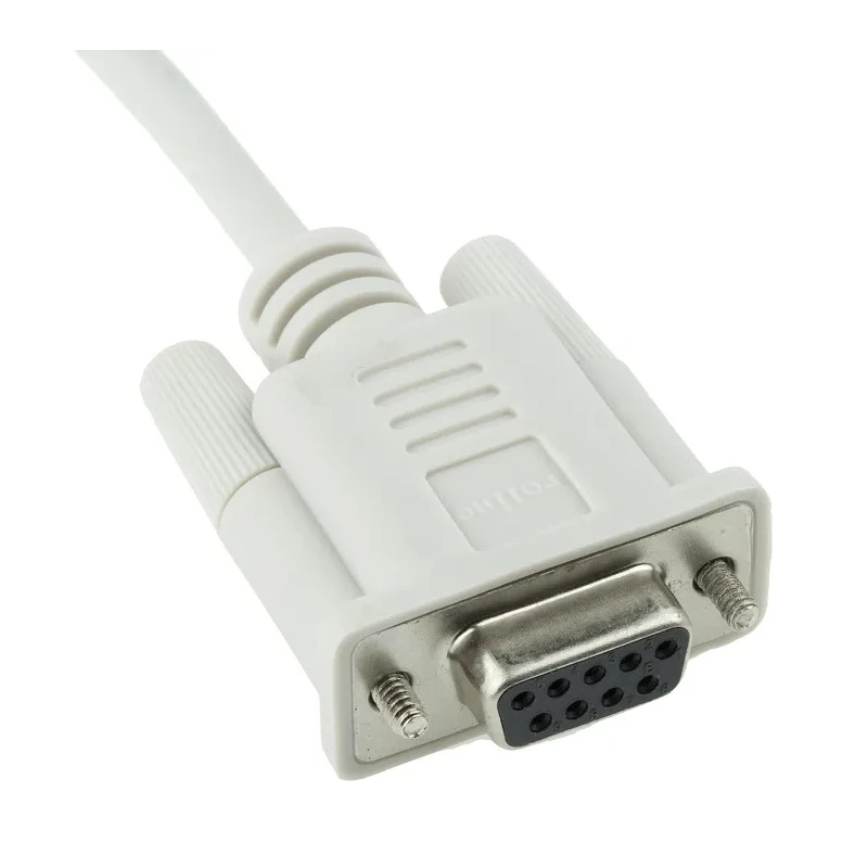 Roline Male D-Sub 9-Pin to Female DB9 Serial Cable, 3 m Length, Polyvinyl Chloride Jacket 11.01.6230-50