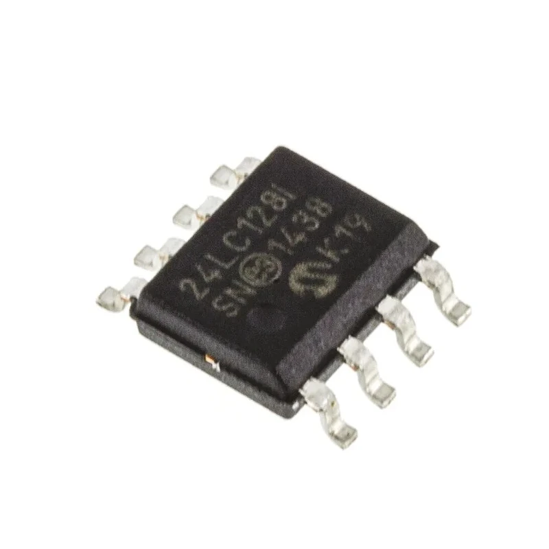Microchip 128 kB Serial EEPROM, 900 ns 8-Pin SOIC I2C Interface 24LC128-I/SN