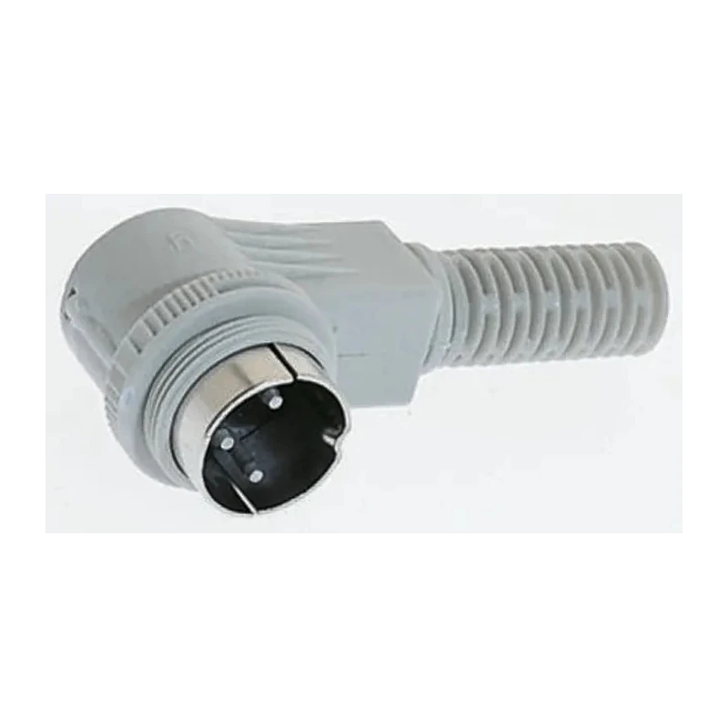 Hirschmann MAWI 6 Pole Right Angle Standard DIN Plug, DIN 45322, 4A Current, 34V AC/DC, IP30, Screw 932910117 MAWI 6100
