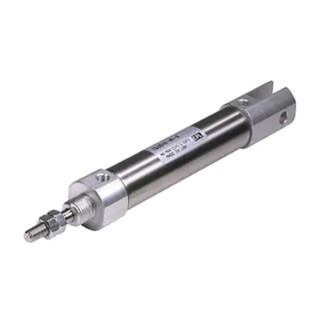 SMC 75 mm Pneumatic Piston Rod Cylinder Double Acting Band Mount Rubber Cushion Aluminium Alloy Body CDJ2
