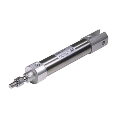 SMC 75 mm Pneumatic Piston Rod Cylinder Double Acting Band Mount Rubber Cushion Aluminium Alloy Body CDJ2
