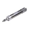 SMC 75 mm Pneumatic Piston Rod Cylinder Double Acting Band Mount Rubber Cushion Aluminium Alloy Body CDJ2