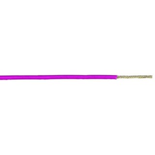 Alpha Wire Hook Up Wire PVC Series Pink 0.52 mm² 20 AWG 10/0.25 mm Copper Conductor 305 m 300V Polyvinyl Chloride 3053 PK001