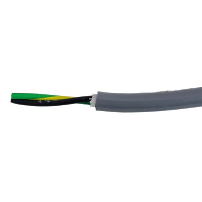 Alpha Wire Ecogen Ecoflex PUR Control Cable 2 Cores 0.78mm² 18 AWG Unscreened 30 m Grey Modified Polyphenylene 80032 SL005