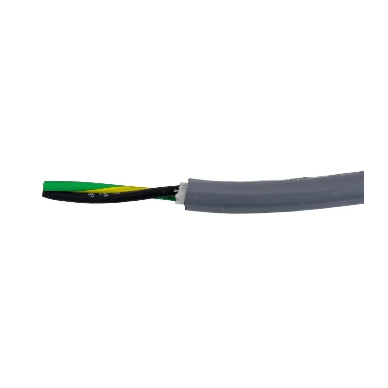 Alpha Wire Ecogen Ecoflex PUR Control Cable 2 Cores 0.78mm² 18 AWG Unscreened 30 m Grey Modified Polyphenylene 80032 SL005