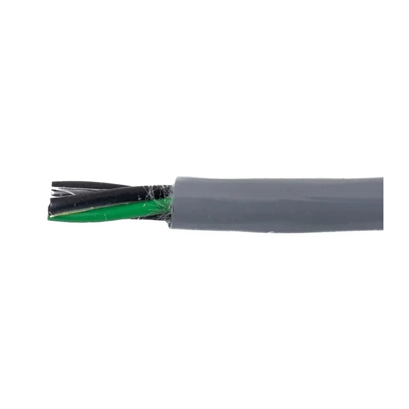 Alpha Wire Ecogen Ecoflex PUR Control Cable, 4 Cores, 3.33mm² 12 AWG, Unscreened, 30 m, Grey Modified 80061 SL005