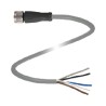 Pepperl + Fuchs Sensor Actuator Cable Female 5 way Straight to 5 way Unterminated, 10 m Cable Length V15-G-10M-PUR