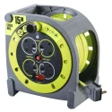 RS PRO 15 m 4 Socket Type G Cable Reel Case Reel, 240V 889-2488