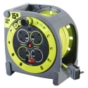 RS PRO 15 m 4 Socket Type G Cable Reel Case Reel, 240V 889-2488
