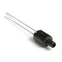 Bivar Panel 1-Way Straight Flexible LED Light Pipe Clear, 4.2 mm Lens Size with LED Included FLPV3.0-SR