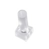 Bivar Surface 1-Way Straight Rigid LED Light Pipe Clear, 3 mm VLP-300-F